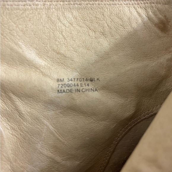 FRYE Regina Wedge Ankle Boot in Black Leather - Picture 5 of 6